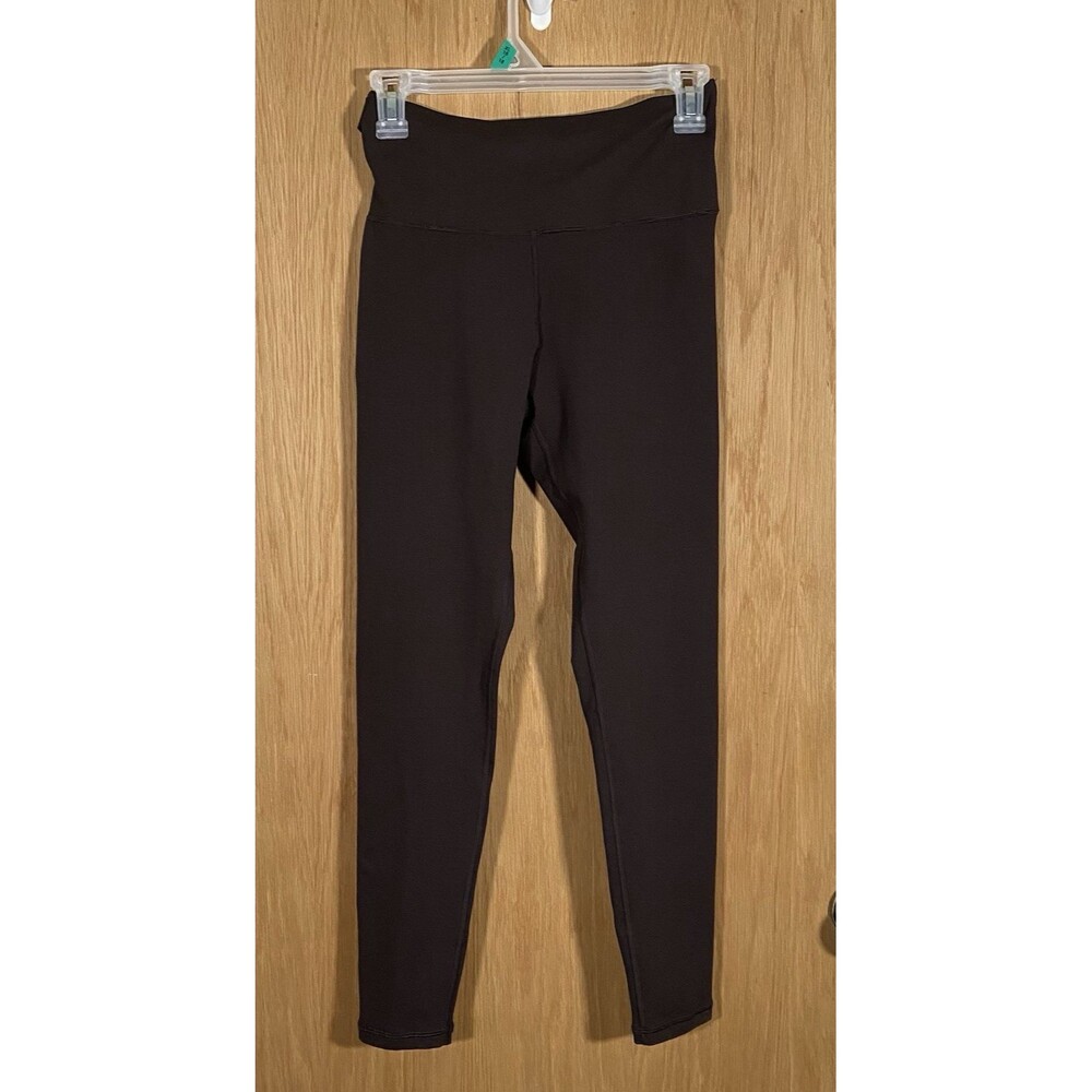 Aerie Offline Women's Sz Med The Hugger High Rise Leggings Brown Athleisure Yoga